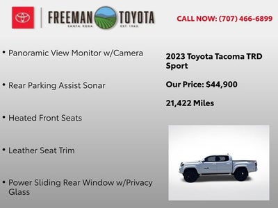 2023 Toyota Tacoma TRD Sport Double Cab 5' Bed V6 AT