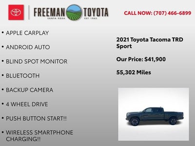 2021 Toyota Tacoma TRD Sport Double Cab 6' Bed V6 AT