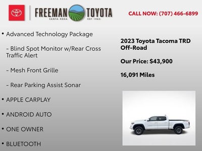 2023 Toyota Tacoma TRD Off Road Double Cab 6' Bed V6 AT