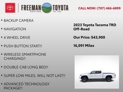 2023 Toyota Tacoma TRD Off Road Double Cab 6' Bed V6 AT