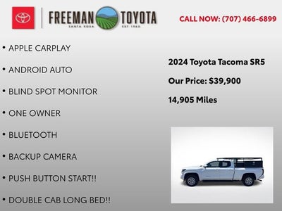 2024 Toyota Tacoma SR5 Double Cab 6' Bed AT