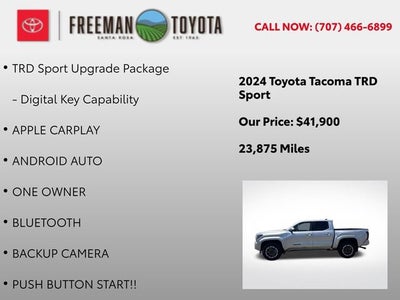 2024 Toyota Tacoma TRD Sport Double Cab 5' Bed AT