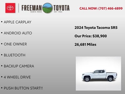 2024 Toyota Tacoma SR5 Double Cab 5' Bed AT