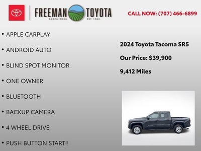 2024 Toyota Tacoma SR5 Double Cab 5' Bed AT