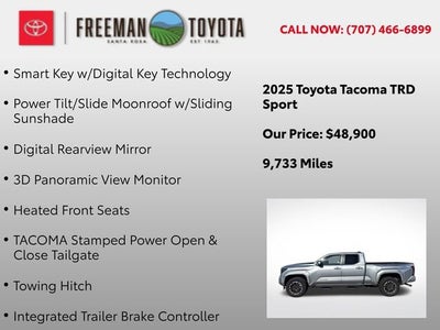 2025 Toyota Tacoma TRD Sport Double Cab 6' Bed AT