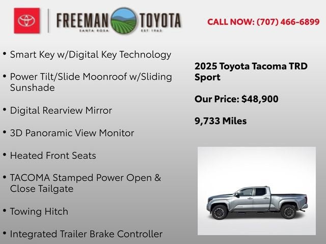 2025 Toyota Tacoma TRD Sport Double Cab 6' Bed AT