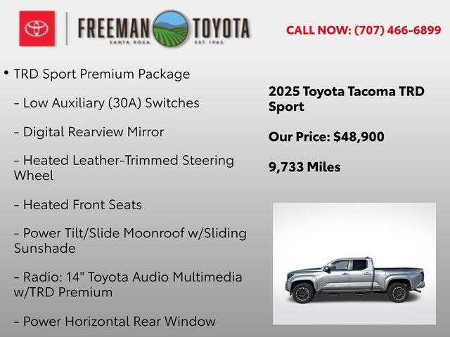 2025 Toyota Tacoma TRD Sport Double Cab 6' Bed AT
