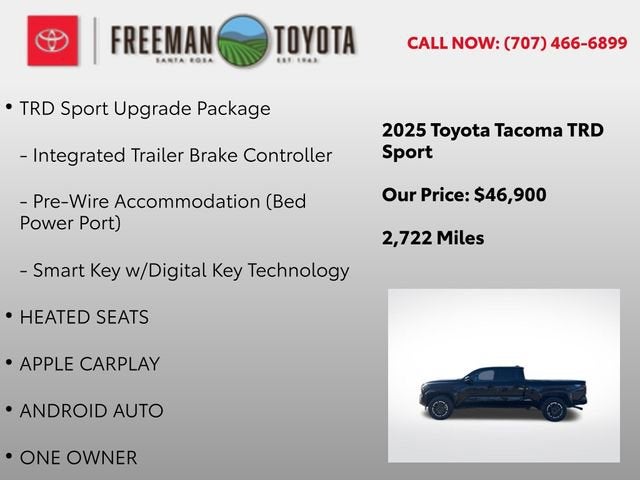 2025 Toyota Tacoma SR Double Cab 5' Bed AT