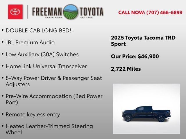 2025 Toyota Tacoma SR Double Cab 5' Bed AT