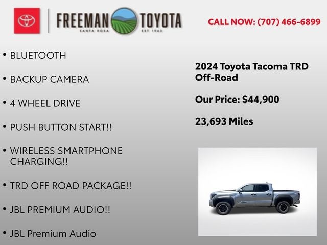 2024 Toyota Tacoma Base