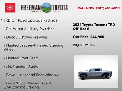 2024 Toyota Tacoma Base