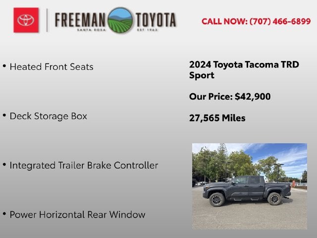 2024 Toyota Tacoma TRD Sport Double Cab 5' Bed AT