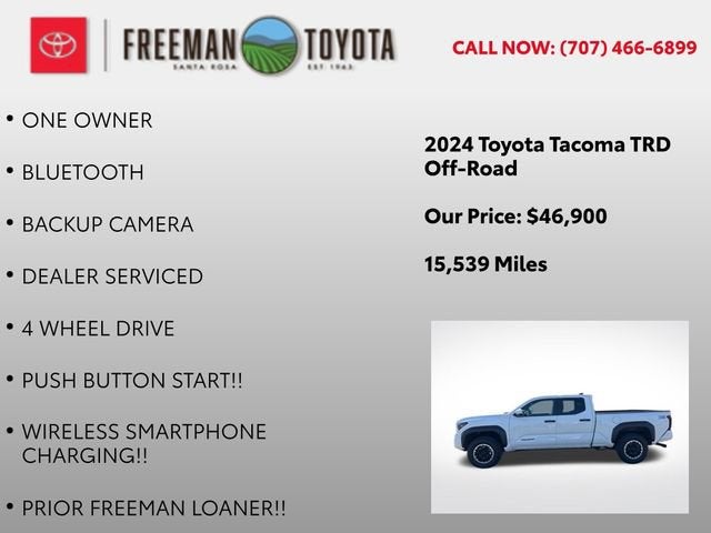2024 Toyota Tacoma TRD Off Road