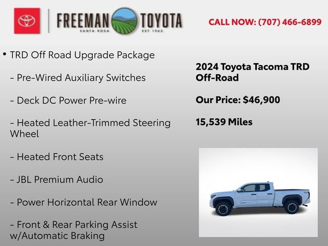 2024 Toyota Tacoma TRD Off Road