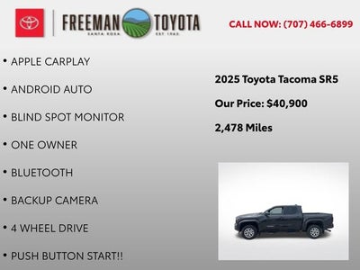 2025 Toyota Tacoma SR5 Double Cab 5' Bed AT