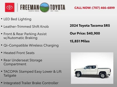 2024 Toyota Tacoma SR5 Double Cab 5' Bed AT