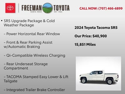 2024 Toyota Tacoma SR5 Double Cab 5' Bed AT