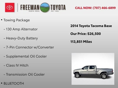 2014 Toyota Tacoma 4WD Double Cab LB V6 AT