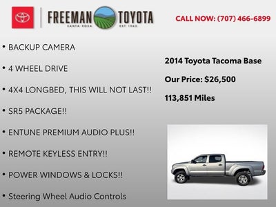 2014 Toyota Tacoma 4WD Double Cab LB V6 AT