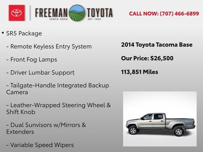2014 Toyota Tacoma 4WD Double Cab LB V6 AT