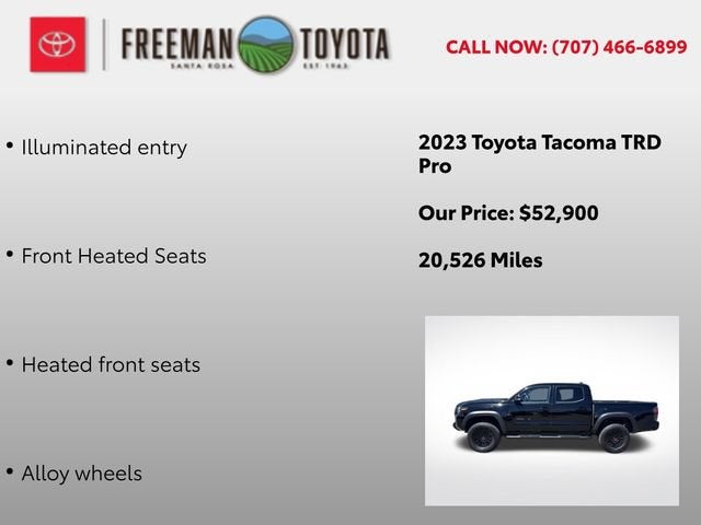 2023 Toyota Tacoma SR Double Cab 5' Bed V6 AT
