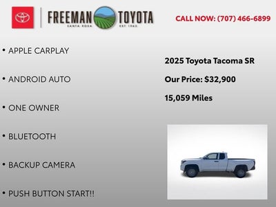 2025 Toyota Tacoma SR XtraCab 6' Bed AT