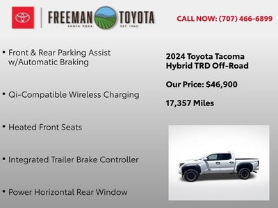 2024 Toyota Tacoma TRD Off Road Hybrid Double Cab 5' Bed AT