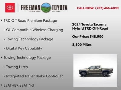 2024 Toyota Tacoma TRD Off Road Hybrid