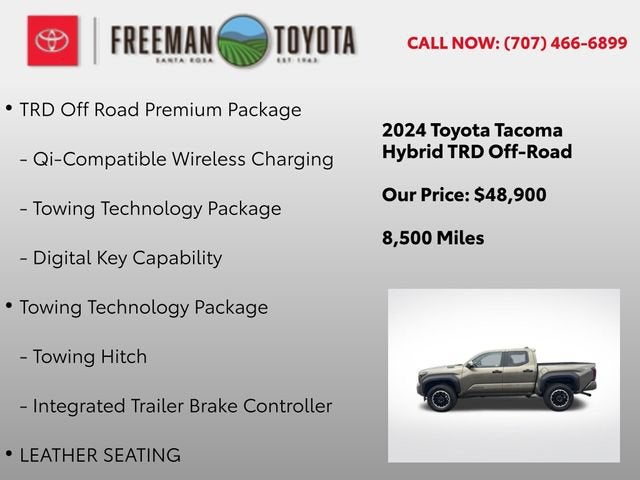2024 Toyota Tacoma TRD Off Road Hybrid