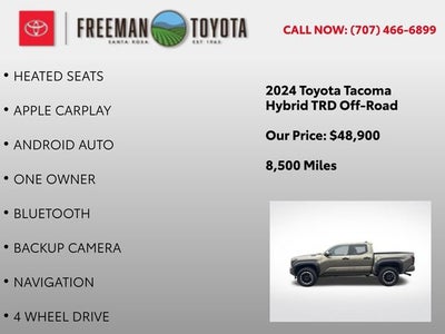 2024 Toyota Tacoma TRD Off Road Hybrid