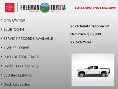 2024 Toyota Tacoma SR Double Cab 5' Bed AT