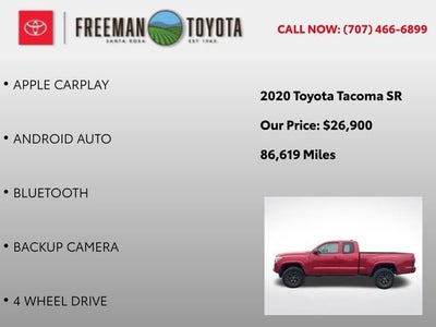 2020 Toyota Tacoma SR Access Cab 6' Bed I4 AT