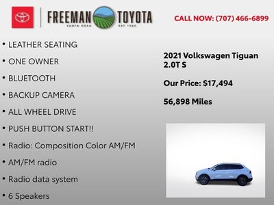 2021 Volkswagen Tiguan 2.0T S 4MOTION