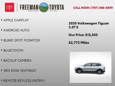 2020 Volkswagen Tiguan 2.0T S FWD