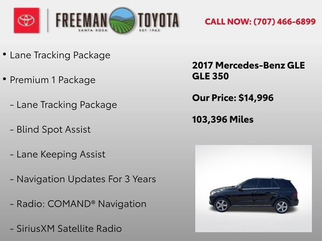 2017 Mercedes-Benz GLE GLE 350 SUV