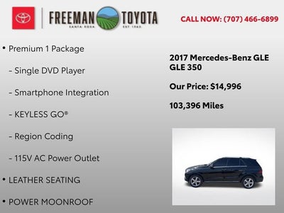 2017 Mercedes-Benz GLE GLE 350 SUV