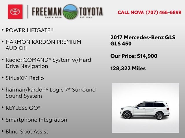 2017 Mercedes-Benz GLS GLS 450 4MATIC® SUV