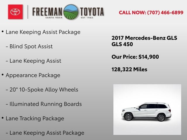 2017 Mercedes-Benz GLS GLS 450 4MATIC® SUV