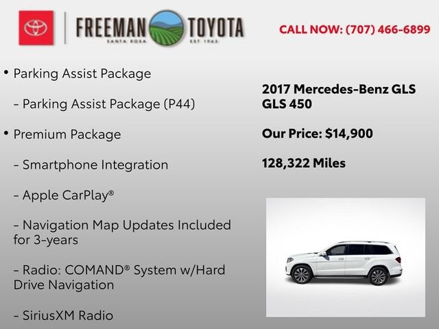2017 Mercedes-Benz GLS GLS 450 4MATIC® SUV
