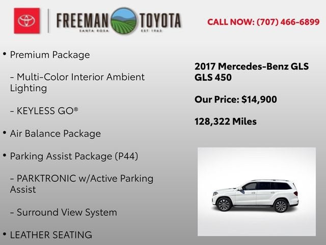 2017 Mercedes-Benz GLS GLS 450 4MATIC® SUV