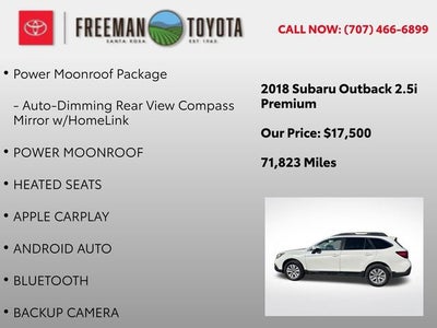 2018 Subaru Outback 2.5i Premium