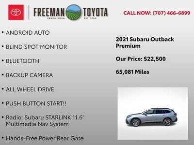 2021 Subaru Outback Premium CVT