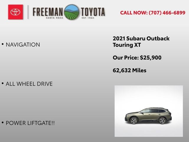 2021 Subaru Outback Touring XT CVT
