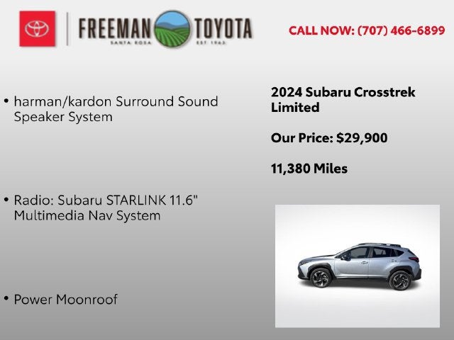 2024 Subaru Crosstrek Limited AWD