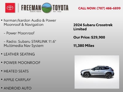 2024 Subaru Crosstrek Limited AWD