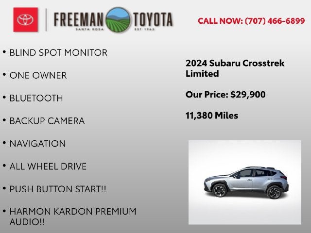 2024 Subaru Crosstrek Limited AWD