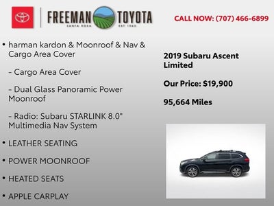 2019 Subaru Ascent 2.4T Limited 8-Passenger
