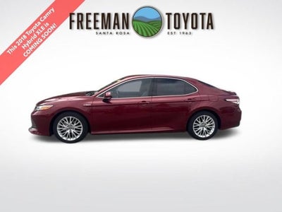 2018 Toyota Camry Hybrid XLE CVT