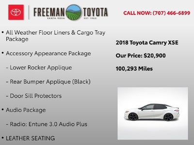 2018 Toyota Camry XSE Auto