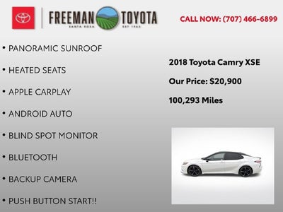 2018 Toyota Camry XSE Auto